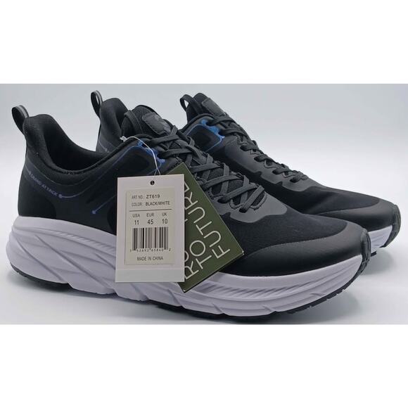 NWB&T Grand Attack ZT619 Men\'s Road running/walking shoes. BK/White. Size 11. main image 5